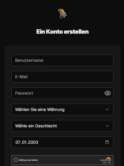 Konto Erstellen